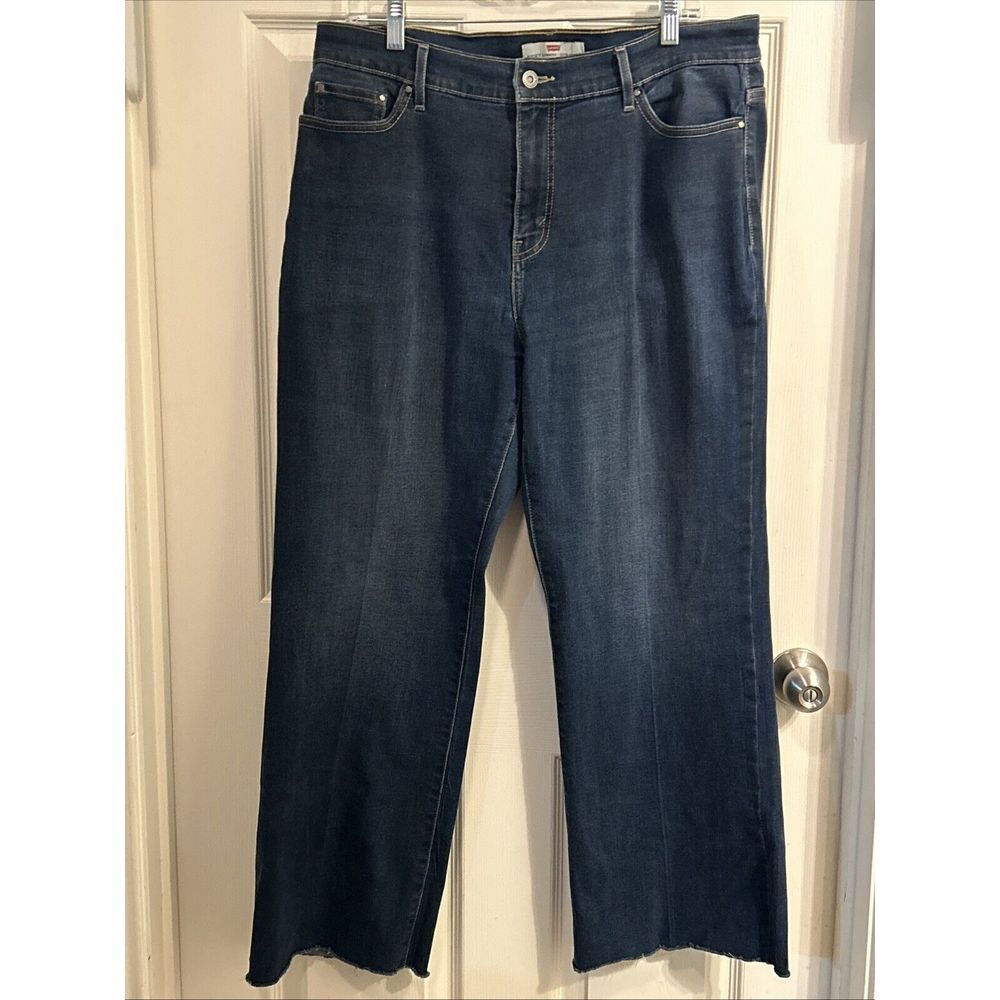 Levis Strauss & Co 512 Perfect Slimming Bootcut Jeans Womens 16 S/C Blue